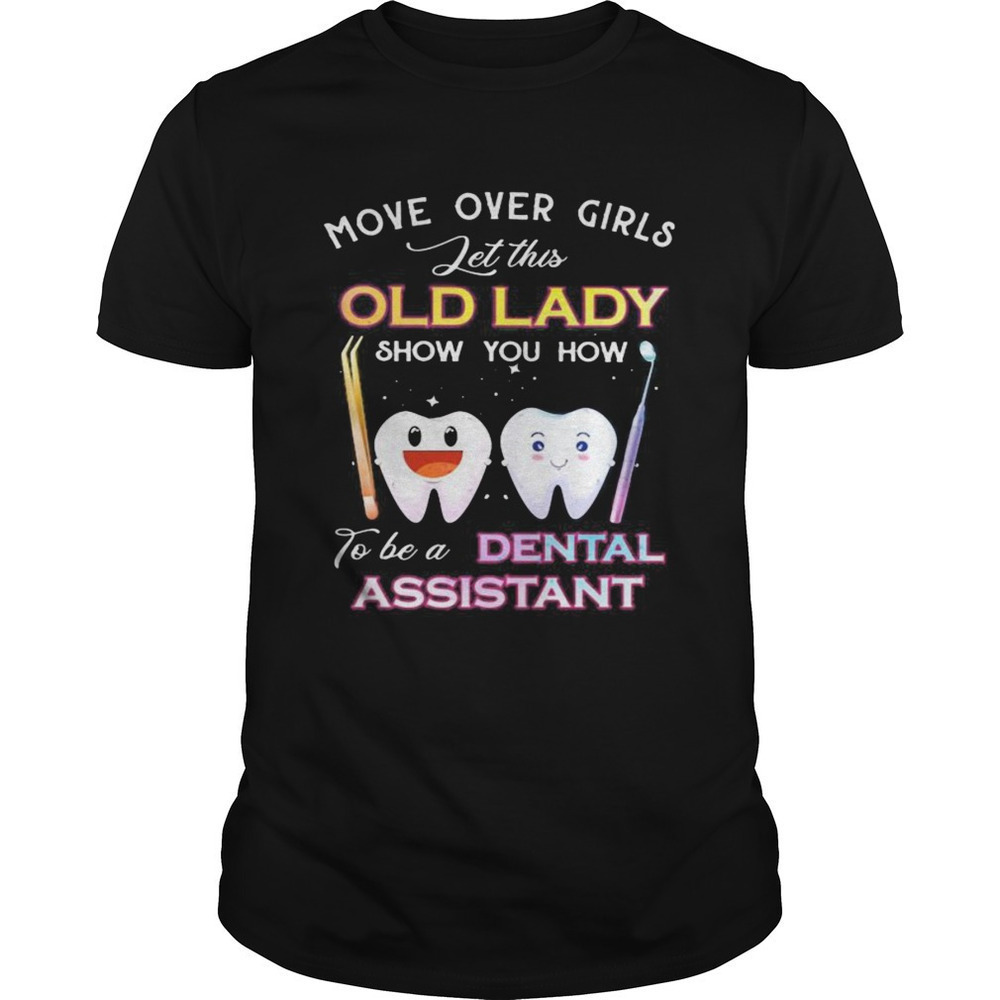 Dentistry Old Lady Dental Humor Graphic Unisex T-Shirt - Picture 1 of 4